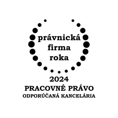 Právnická firma roka 2024 - Pracovné právo